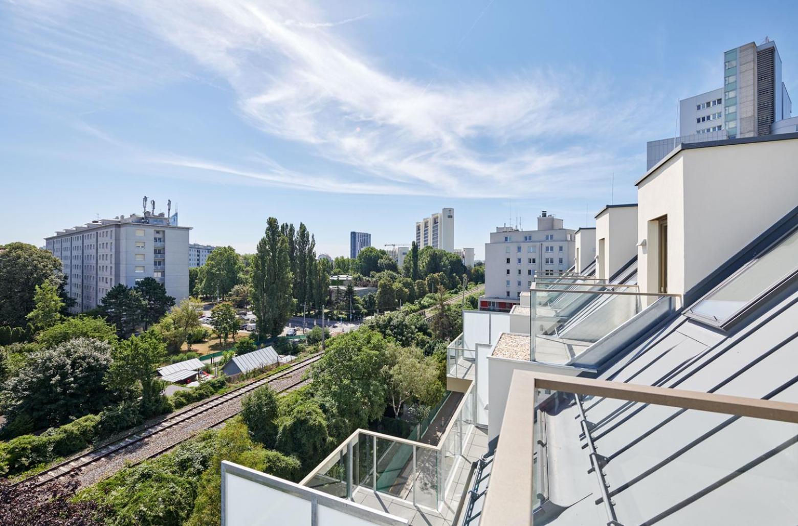 Coho City Apartments Mit Hauseigener Tiefgarage Vienna Exterior photo
